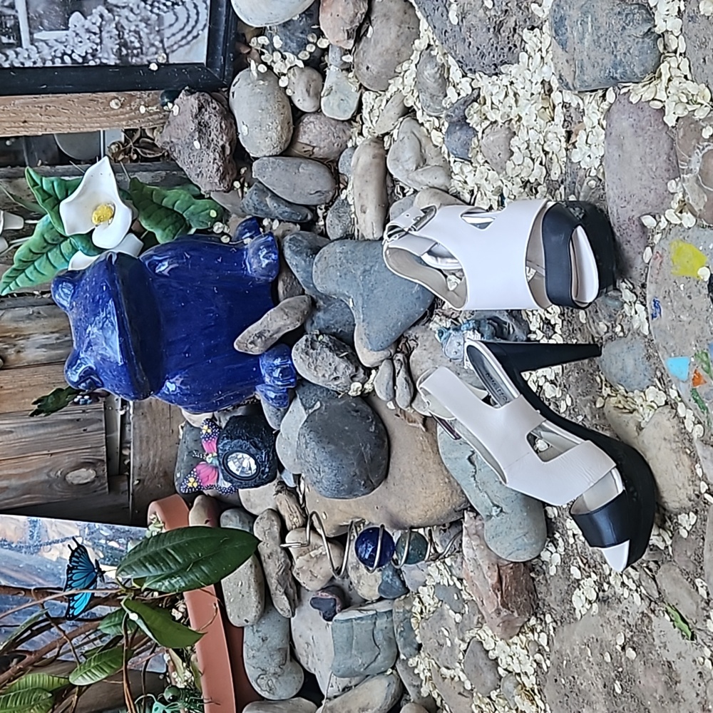 Michael Kors Leather Color Block Platform Sandal - image 8